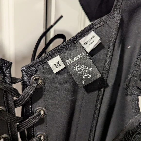 Moresca Black Cleo Bodice M - Picture 6 of 7